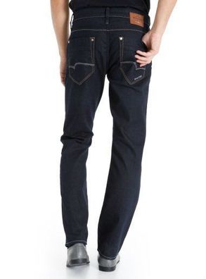 Mavi Marcus Herren NEU Jeans dunkelblau White Edge Comfort Größe: W32 L34