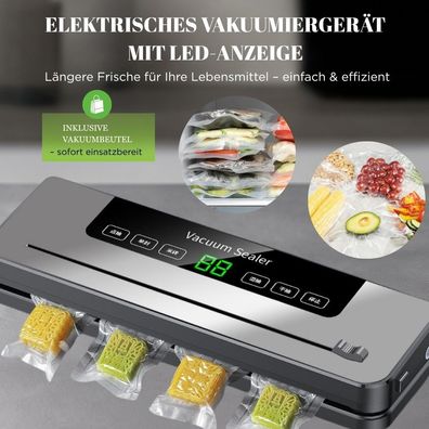 Haushalts-Vakuumiergerät mit Schneidemesser, Vakuumiergerät