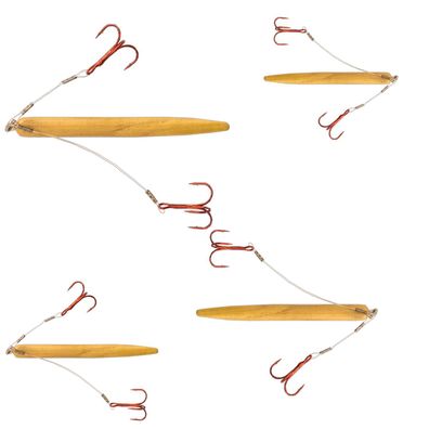 Köderfischsystem Set Zander mit Auftriebskörper Gr. S M L XL