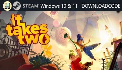 NEU PC Computer Spiel It Takes Two für Windows 10 11 STEAM Downloadcode Game Key