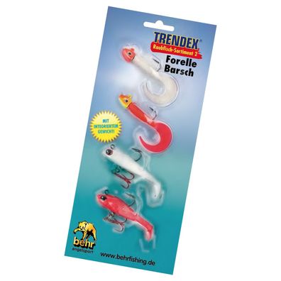 Raubfisch Sortiment 2 - Forelle und Barsch