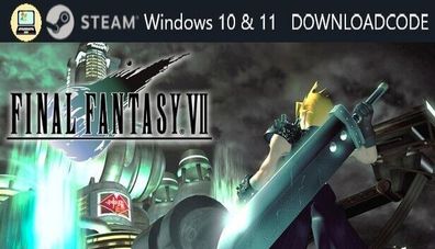 NEU PC Computer Spiel Final Fantasy 7 für Windows 10 11 STEAM Download Code Key