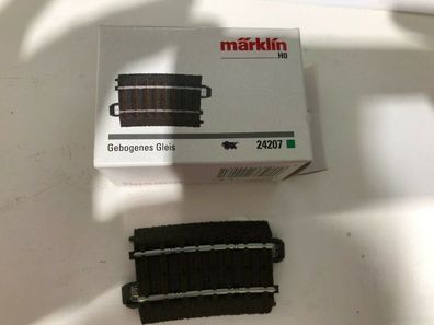 Märklin H0 1 x gebogenes C-Gleis 24207 R2 7,5° aus OVP