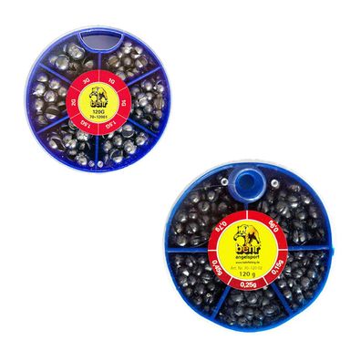 Klemmblei Angelblei Set grob mittel 2 x 120 g