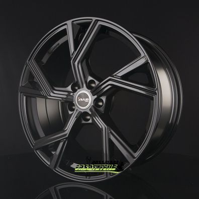 4x Avus Racing AF20 black 9.5x21 ET31 - LK5/112 ML66.6 Felge Alu