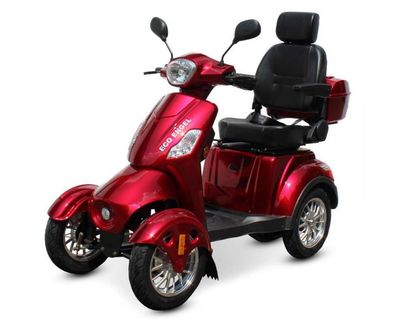 ECO ENGEL 525 Rot, 1000 Watt, 20Ah Li-Io Akku elektromagnetischen Bremsen