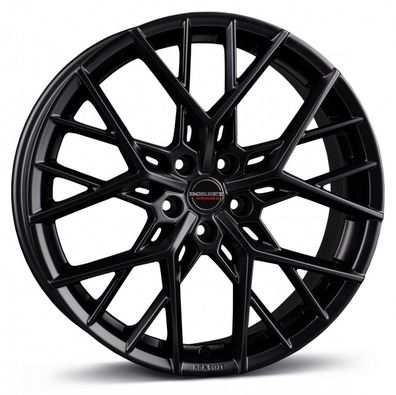 4x Borbet BY black matt 10.5x21 ET45 - LK5/120 ML64.2 Felge Alu