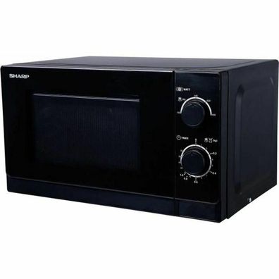 Mikrowelle Sharp 20 L, 800 W, Schwarz