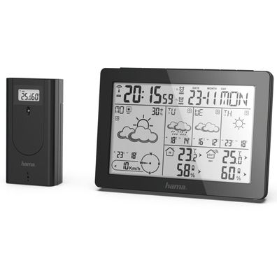 Wetterstation Hama Meteotime mit präziser Innenklimaéberwachung