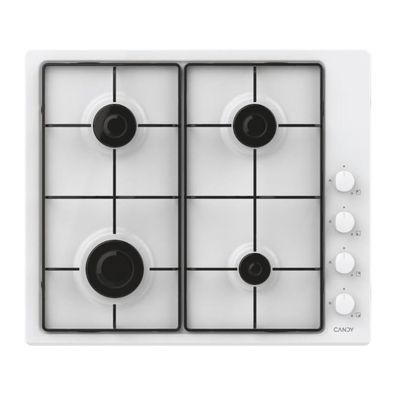 Kochfeld Candy Gas 4 Brenner Weiß CHW6LWW