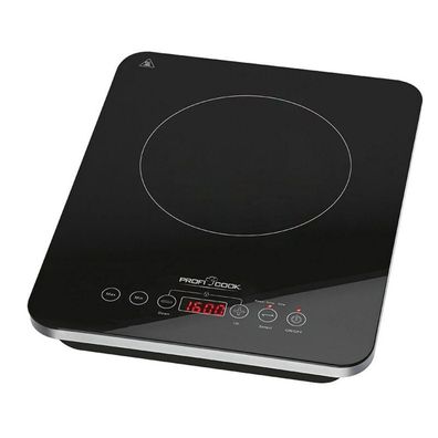 Induktionskochfeld Proficook Glas-Keramik 2000W