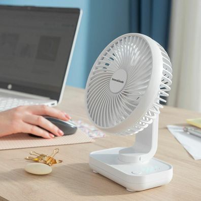 Tischventilator InnovaGoods Wiederaufladbar ß5,4'' 3600 mAh