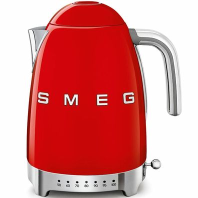 Wasserkocher Smeg Retro Design 1,7 Liter Rot