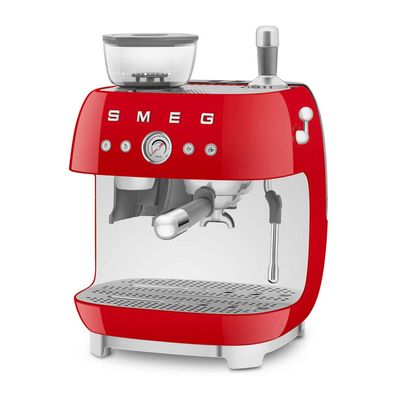 Kaffeemaschine Smeg EGF03RDEU mit 20 bar Druck, rot