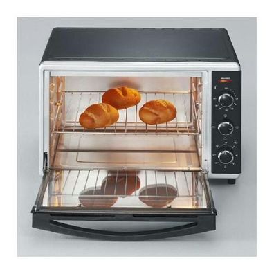 Mini-Backofen Severin TO 2058 - 42 Liter, 1800 W, Schwarz/Silber