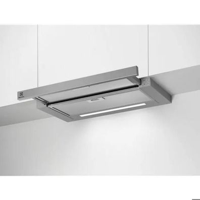 Hotte tlescopique Electrolux 600 mÂ³/h, gris