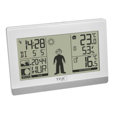 Wetterstation TFA Dostmann Weather Boy 35.1159.02 Weiß