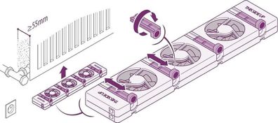 Ventilator SpeedComfort 3.0 Radiator Erweiterungsset