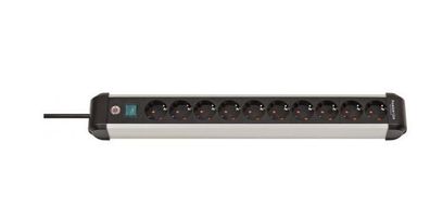 Multiprises Brennenstuhl Premium-Alu-Line 10-fach 3m Aluminium