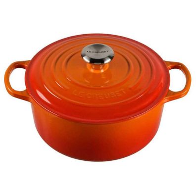 Cocotte Le Creuset Signature 24 cm, 4,2 L, Rot