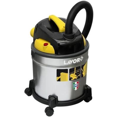 Staubsauger Lavor Edelstahl 20L Nass- und Trockensauger