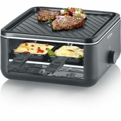 Raclette Severin Mini Raclettegrill 800W, 4 Personen