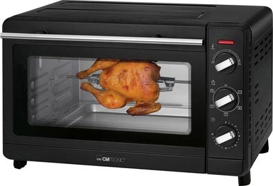 Mini-Backofen Clatronic MBG 3728 30 Liter, 6 Funktionen