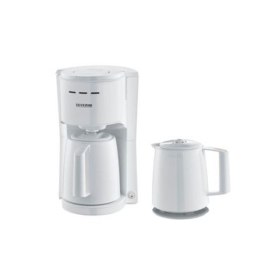 Kaffeemaschine Severin KA 9309 Weiß 8 Tassen