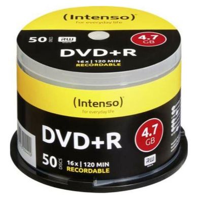 DVD+R Intenso 50er Pack 4,7 GB 16x