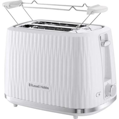 Toaster Russell Hobbs 2 breite Schlitze, 800 W, Weiß