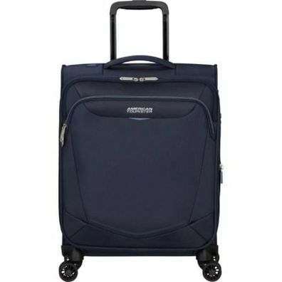 Kabinenkoffer American Tourister SummerRide Spinner blau marine