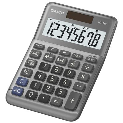 Bérorechner Casio MS-80F mit 8-stelliger Anzeige