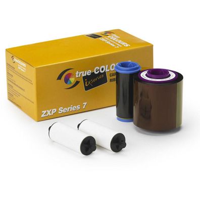 Ruban Zebra ZXP7 YMCKO 750 Bilder Farbband