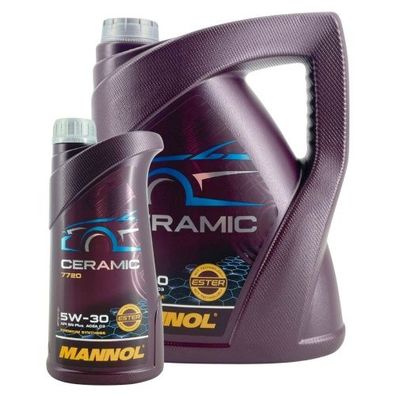 Mannol Ceramic 5W-30 5 + 1 Liter