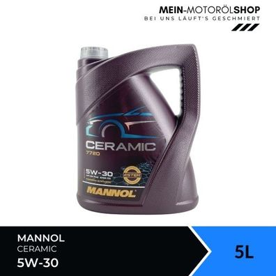 Mannol Ceramic 5W-30 5 Liter