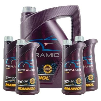 Mannol Ceramic 5W-30 5 + 4 Liter