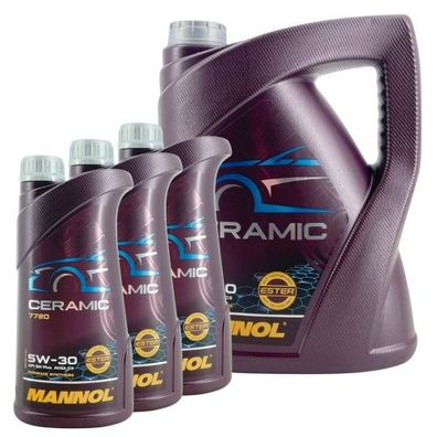 Mannol Ceramic 5W-30 5 + 3 Liter