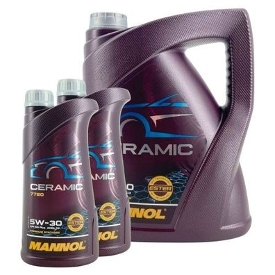 Mannol Ceramic 5W-30 5 + 2 Liter