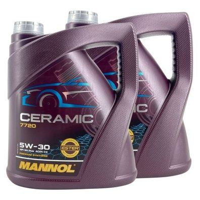 Mannol Ceramic 5W-30 2x4 Liter