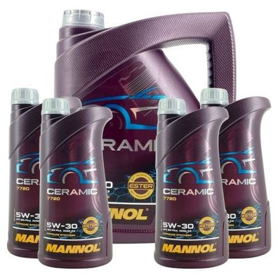 Mannol Ceramic 5W-30 4 + 4 Liter