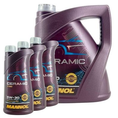 Mannol Ceramic 5W-30 4 + 3 Liter