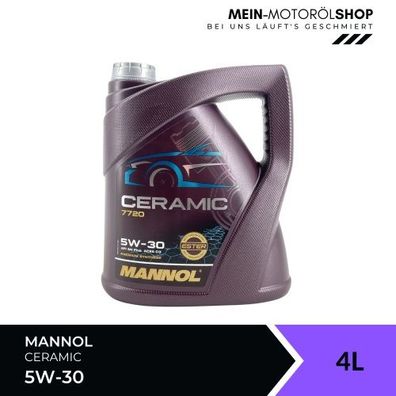 Mannol Ceramic 5W-30 4 Liter