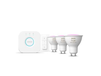 Intelligente GU10 Lampe Philips Hue White and Color Ambiance