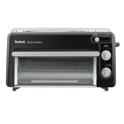 Toaster Tefal Toast N'Grill 2-in-1 mit 1300 W, schwarz
