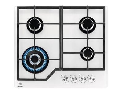 Gas-Kochfeld Electrolux KGG64362W Weiß 4 Brenner