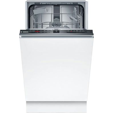 Einbaugeschirrspéler Bosch Serie 2 SPV2HKX42E, 45 cm, weiß
