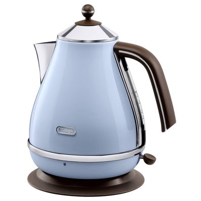 Wasserkocher DeLonghi 1,7 L, 2000 W, Blau