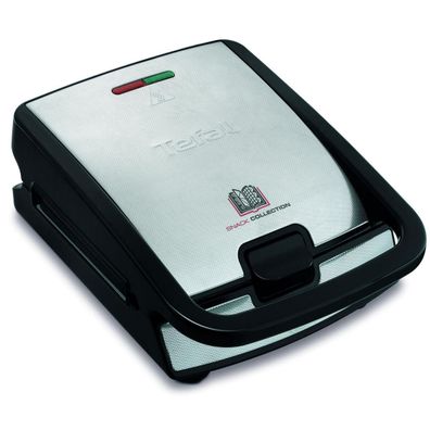 Sandwichtoaster und Waffeleisen Tefal 700 W Schwarz/Edelstahl