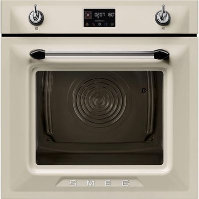 Backofen Smeg SOP6902S2PP Dampfreiniger 68L Creme