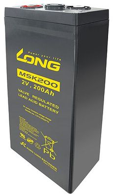 Kung Long MSK200 2Volt 200Ah AGM Blei Akku Pb Batterie